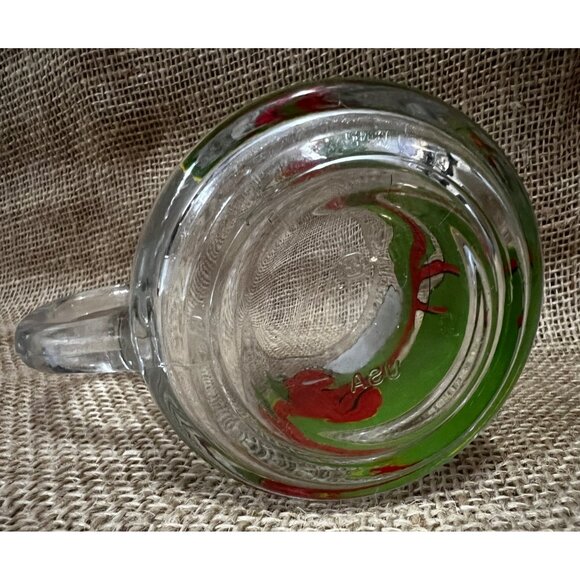 Vintage 1980 McDonald's Garfield Drinking Glass with Handle Milo, Odie - Picture 4 of 5